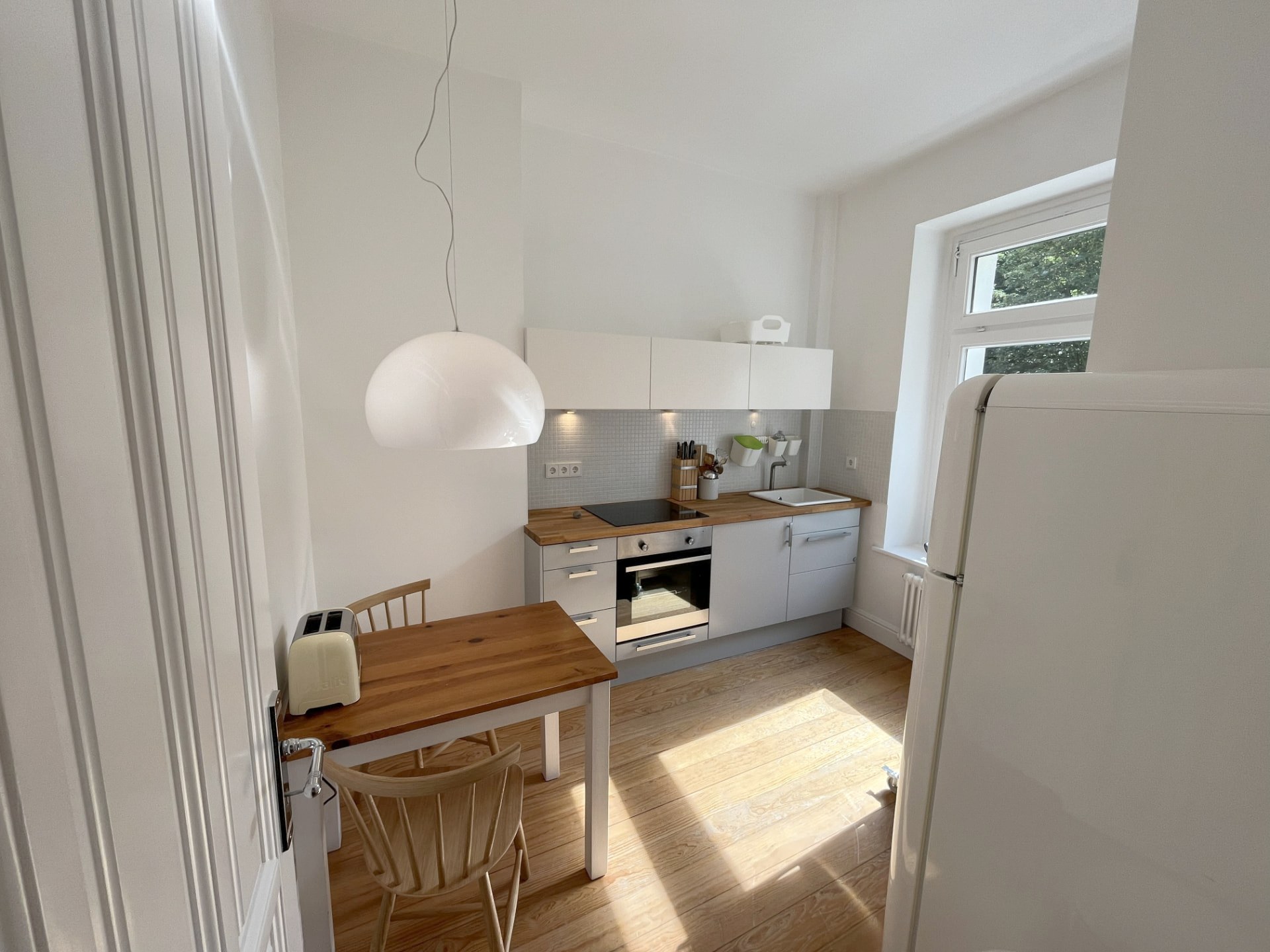 Küche der Wohnung in Hamburg, Ansicht 1