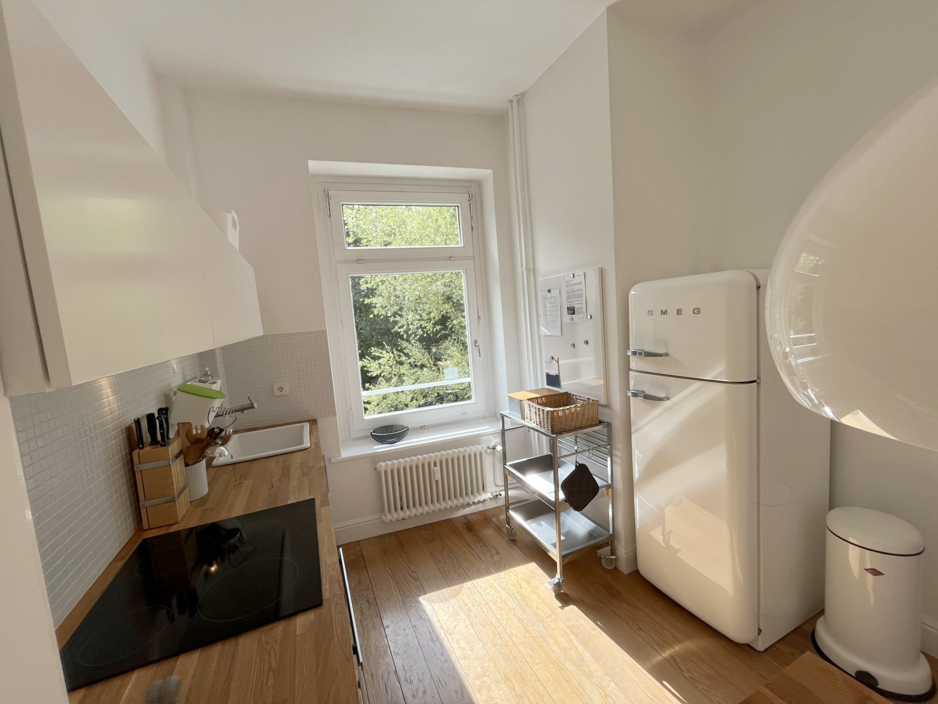 Küche der Wohnung in Hamburg, Ansicht 2