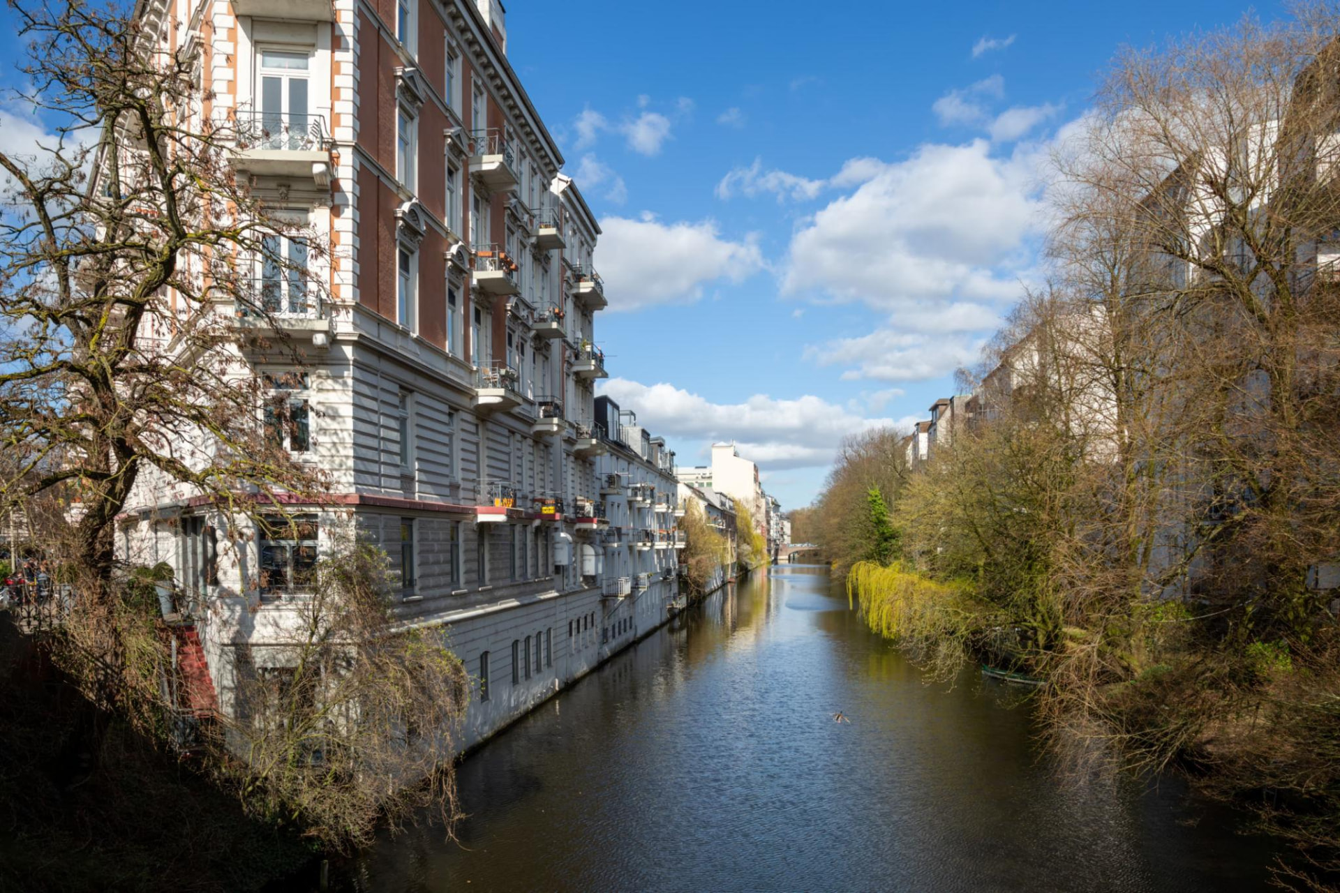 Isebekkanal in Hamburg